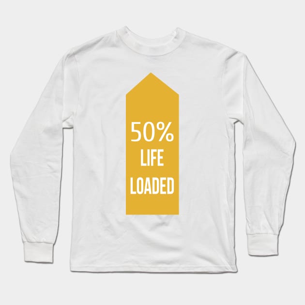 50% Life Loaded Long Sleeve T-Shirt by Coretec